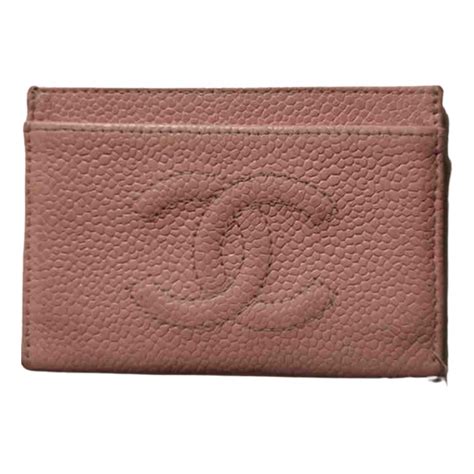 portacarte chanel prezzo rosa|Portafogli Chanel in Pelle Rosa .